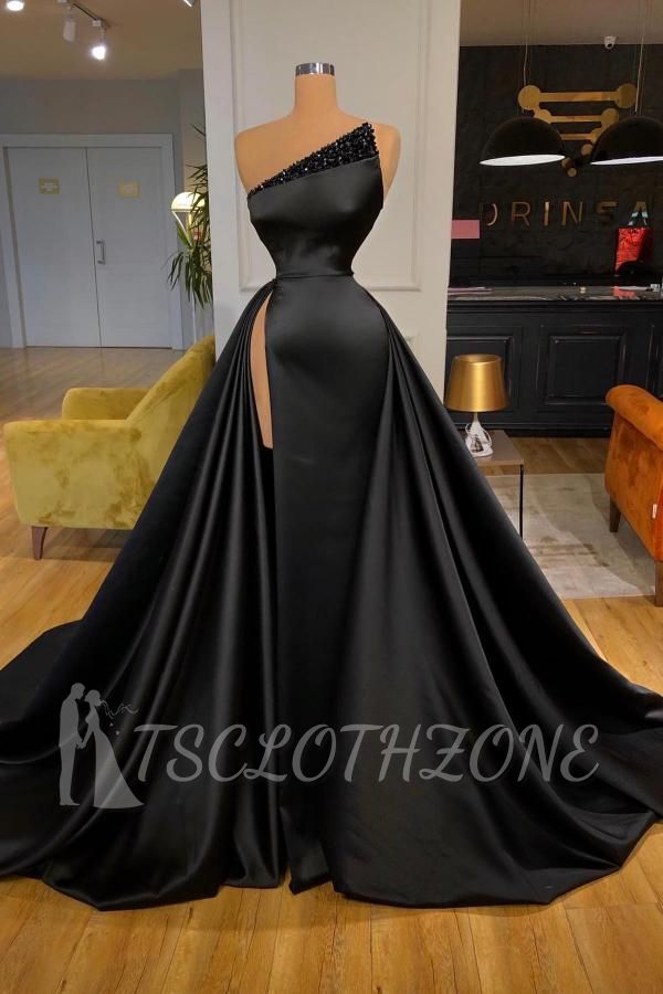Black Long Evening Dresses Cheap | Prom dresses with beads