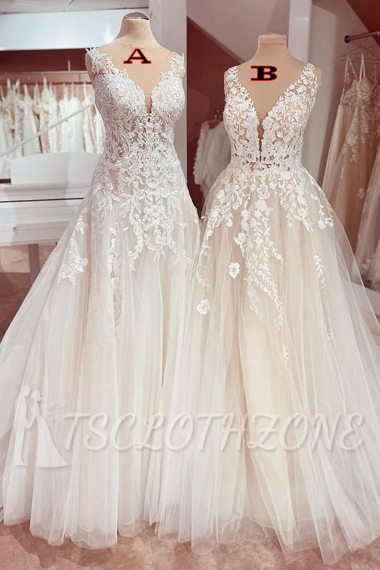Designer Wedding Dresses A Line Lace | Boho wedding dresses