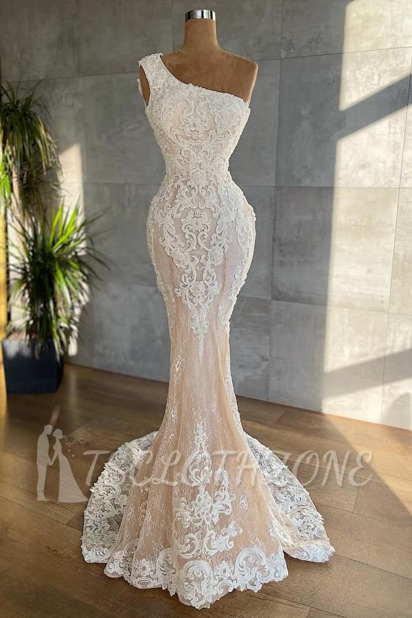 Designer Cheap lace Wedding Dresses Mermaid |  wedding dresses