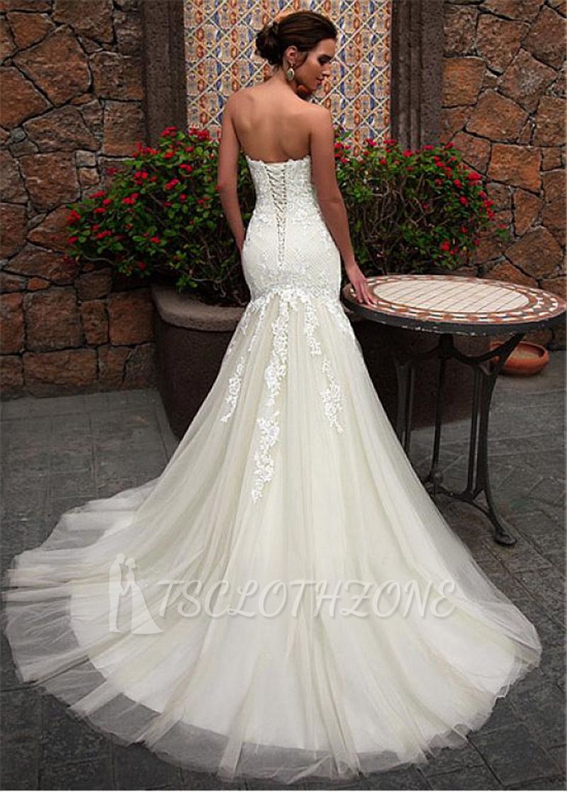 Bride's small tail new bra fishtail Wedding Dress