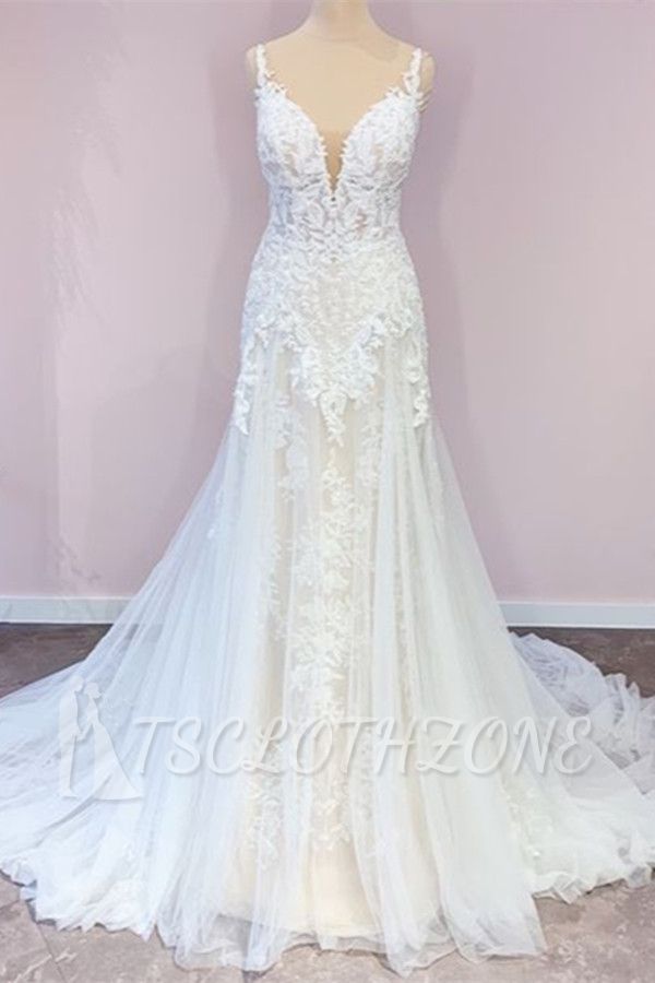 Modern Mermaid Wedding Dresses | Wedding dresses with lace
