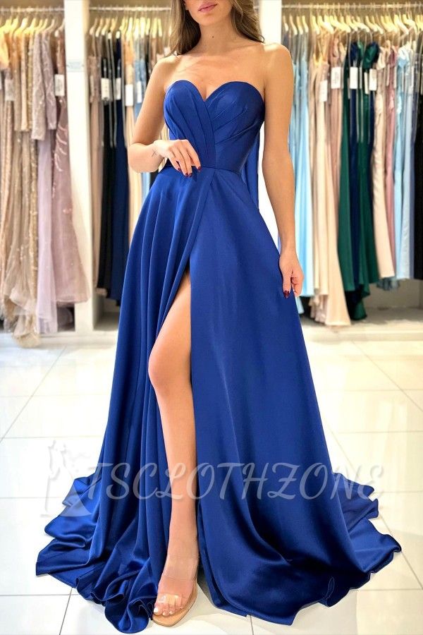 King Blue Prom Dresses Long Simple | Prom dresses cheap