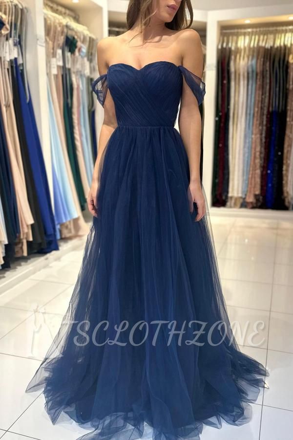 Navy Blue Long Prom Dresses Cheap | Prom Dresses Evening Wear Online