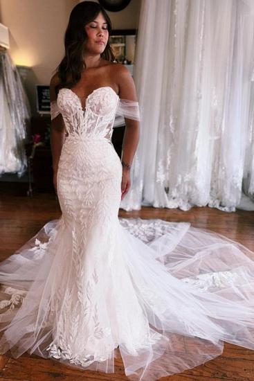 Beautiful Wedding Dresses White | Wedding dresses mermaid lace