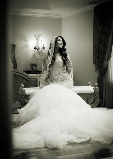 Luxurious Mermaid 2022 Wedding Dress Lace Sweetheart Sexy Bridal Gowns with Soft Tulle_5