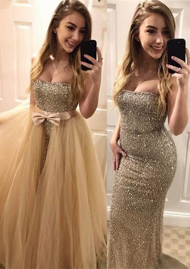 Gorgeous Sweetheart Prom Dress 2022 Bodycon Beads Sleeveless Evening Dress_1