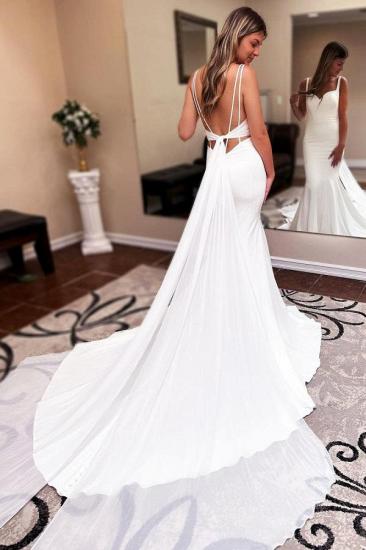 Elegant Wedding Dresses Satin | Mermaid Wedding Dresses Cheap_2