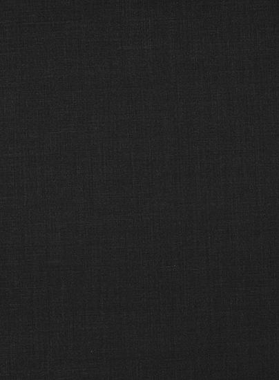 Freizeitanzug mit fallendem Revers aus schwarzer, anthrazitfarbener Wolle | zweiteiliger Anzug_4