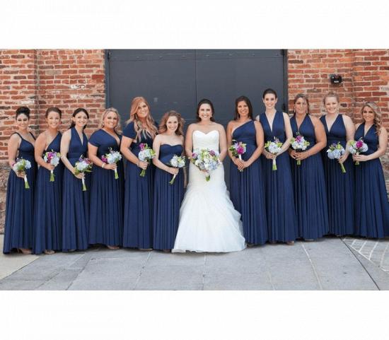 Mitternachtsblaues Infinity-Brautjungfernkleid in   53 Farben_2