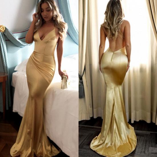 Sexy Spaghetti Strap Sleeveless Prom Dress | Simple Formal Dress_3