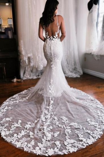 Wedding Dresses Mermaid Lace | White Wedding Dresses Cheap_2