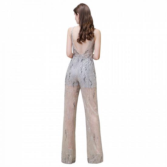 Sparkle Illusion High neck See-through Prom Jumpsuit_12