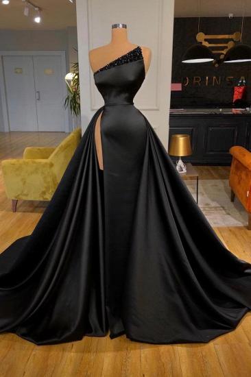 Black Long Evening Dresses Cheap | Prom dresses with beads_1