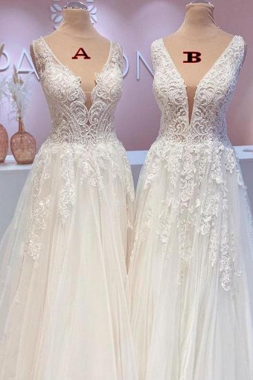 Modern Wedding Dresses A Line Lace | Buy wedding dresses online_1