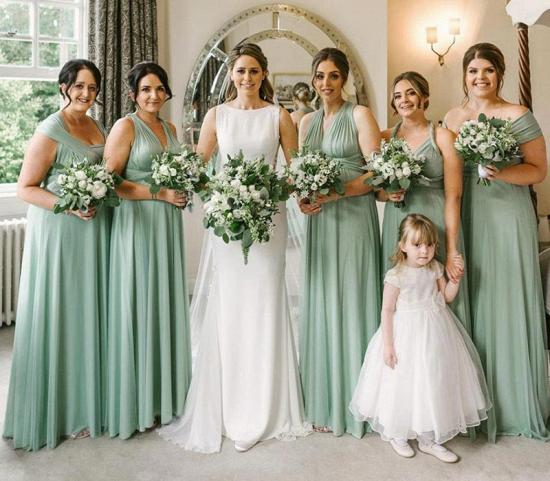 Sage Green Infinity Bridesmaid Dress In   53 Colors
