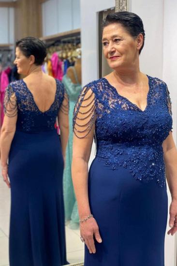 Cheap Mother Of The Bride Dresses Royal Blue | Mother of the bride dresses with lace_2