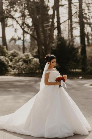Simple wedding dresses A line | Beautiful wedding dresses with lace_6