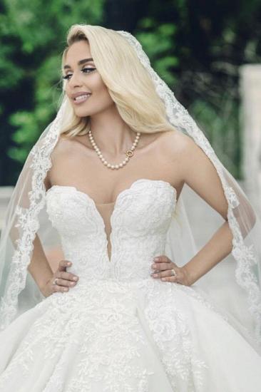 Luxury Wedding Dresses A Line | Wedding dresses with lace_2