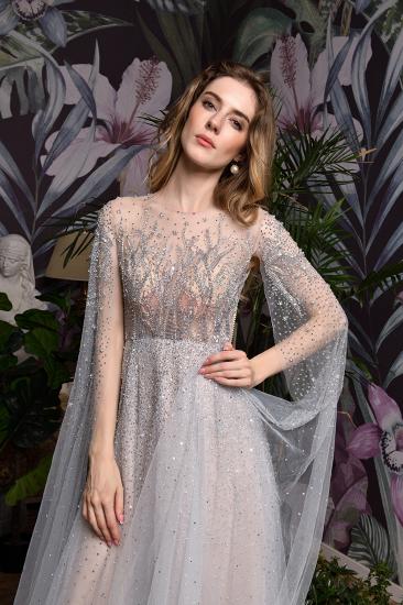 Archibald | Womens Custom Made Luxury Shawl Sequined Prom Dress_6