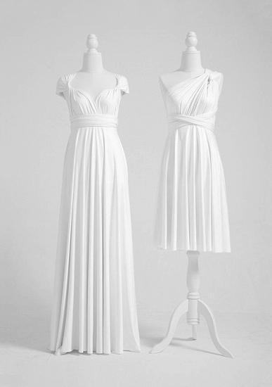 Weißes Multiway Convertible Infinity Kleid_2