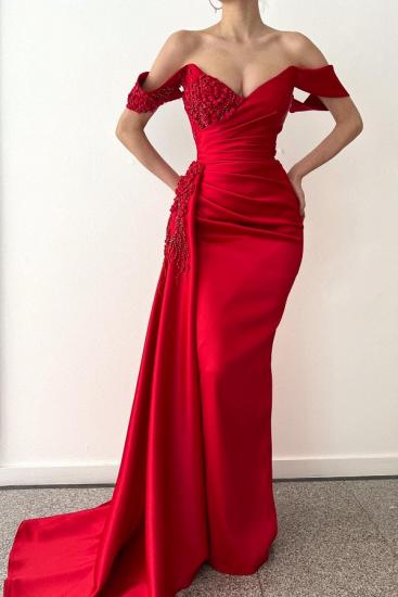 Elegante Abendkleider lang rot | Heimkehrkleider günstig online