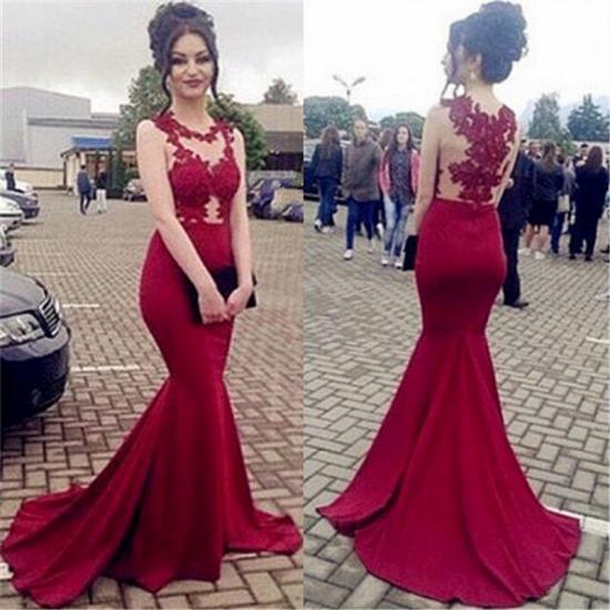 2022 Lace Appliques Sexy Prom Dress | Mermaid Long Evening Gown Cheap_3