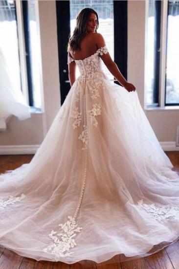 Designer Wedding Dresses Boho | Bridal Gowns A Line With Lace_2