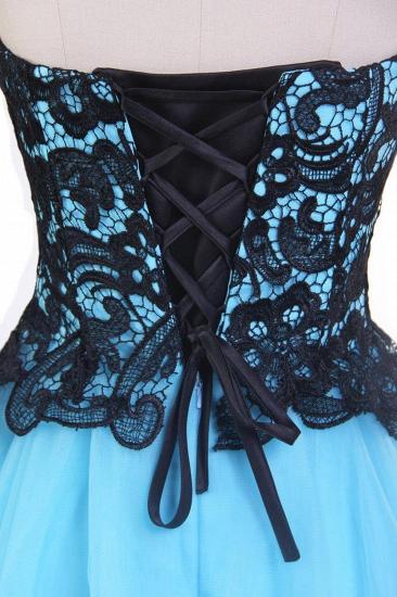 Black and Green Sweetheart Organza Cheap Homecoming Dress with Lace Up New Bridesmaid Dress_4