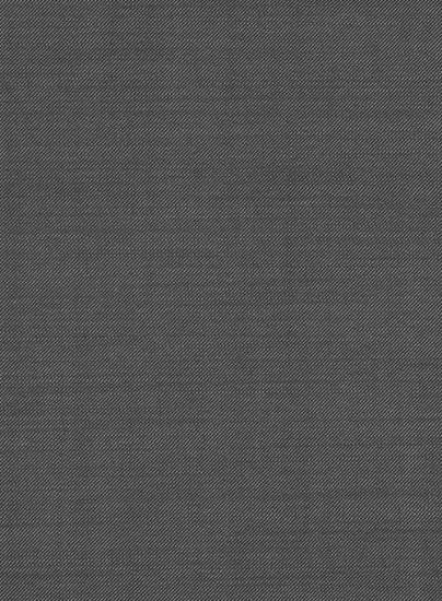 Grauer Anzug aus Twill-Wolle mit fallendem Revers | Zweiteiliger Anzug_4