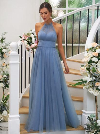 Designer Evening Dresses Long Blue | Tulle Prom Dresses Cheap