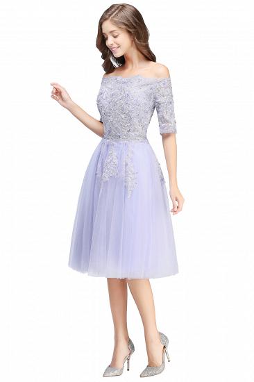 A-line applique tulle ball gown_11