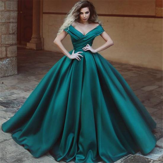 Schulterfreies, geschwollenes Abendkleid 2022 | Elegantes neues Ankunfts-reizvolles formelles Kleid_3