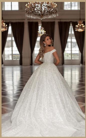 Designer wedding dresses glitter | Princess Wedding Dresses Cheap_2
