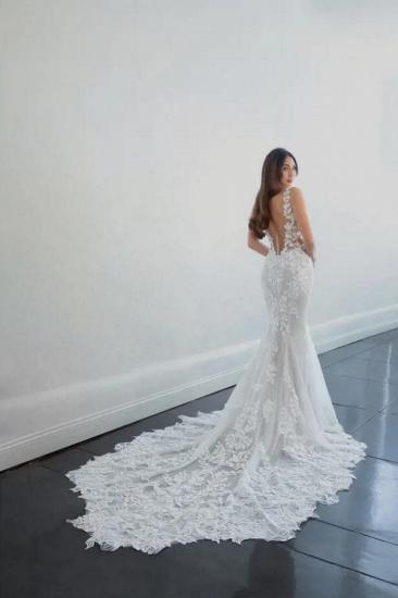 Elegant wedding dresses mermaid style | Wedding dresses with lace_2
