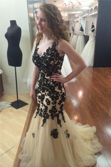 Mermaid Sweetheart Lace Evening Dresses Sweep Train Elegant Strapless 2022 Prom Dresses_1