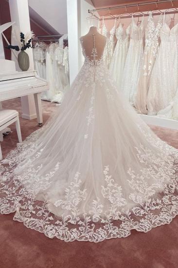 Beautiful wedding dresses lace | Wedding dresses heart neckline_2