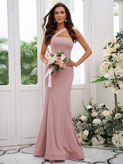 Lilac Long Bridesmaid Dresses Cheap | Maid of honor dresses_11