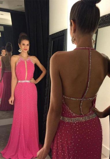 Full Sequins Beading Prom Dresses Sexy Open Back 2022 Evening Gowns