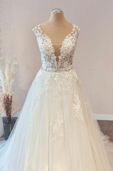 Designer wedding dresses A line | Wedding dresses with lace_2