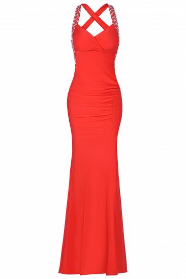 Ceci | Criss-cross Back Mermaid Prom Dress with Beaded Straps_18