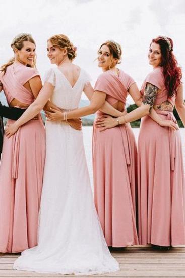 Multiway Convertible Infinity Dress for Bridesmaids Long Swing Dress_6