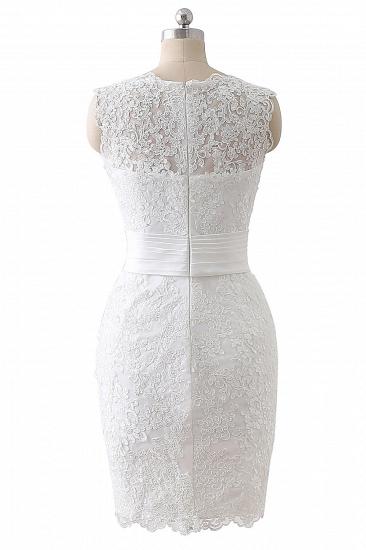 ALIYA | Sheath Scoop Lace Wedding Dresses with Detachable Skirt_6