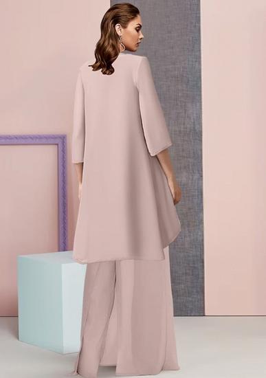 Chic 3 Piece Suit Mother of the Bride Dress | Motherdress make of Chiffon_3