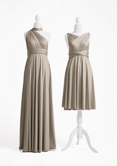Taupe Multiway Convertible Infinity Kleid_2