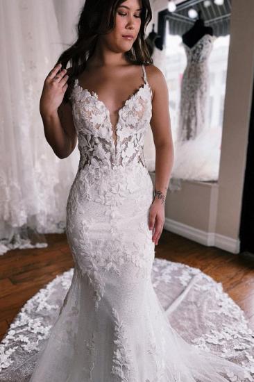 Wedding Dresses Mermaid Lace | White Wedding Dresses Cheap_3