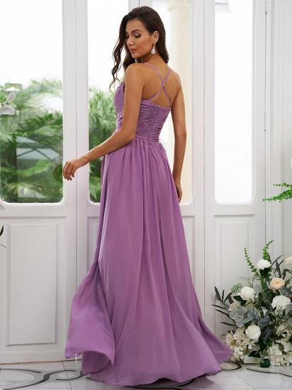 Simple Bridesmaid Dresses Long | Lilac bridesmaid dresses_3