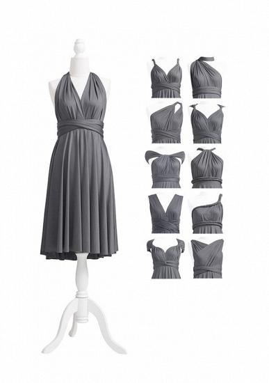 Charcoal Grey Multiway Infinity Dress_5