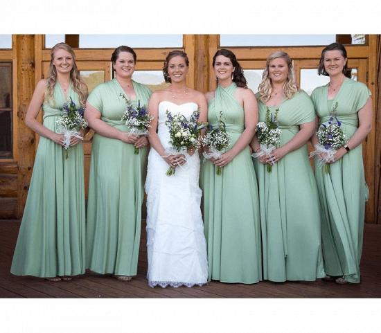 Sage Green Infinity Bridesmaid Dress In   53 Colors_2