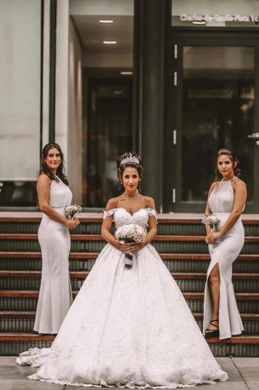 Wunderschöne Brautkleider in A-Linie mit Spitze | Kaufen Sie Brautkleider online_6