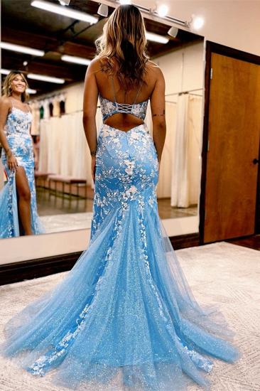 Evening dresses long glitter | Cheap prom dresses blue_2
